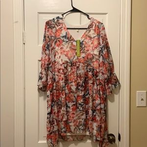 Gianni Bini floral dress - NWT szXS